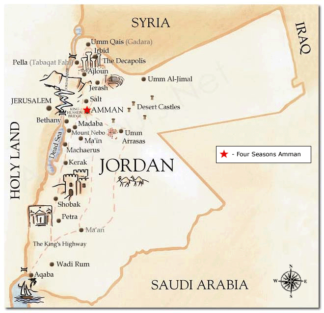 where is amman located