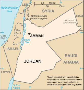 where is the capital of jordan