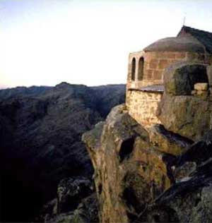 The Chapel on top of Mount Sinai