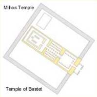 Plan of the Temple of Bastet